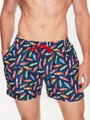 CMP Szorty kąpielowe 33R9037 Niebieski Regular Fit. Niebieskie krótkie spodenki sportowe męskie CMP, m, bez wzorów, z syntetyku, żeglarskie. Za 129.99 zł.