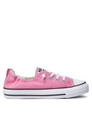 Converse Trampki Chuck Taylor All Star Shoreline Slip A11543C Różowy. Czerwone trampki i tenisówki damskie Converse, bez wzorów, z materiału, retro, bez zapięcia. Za 169.99 zł.