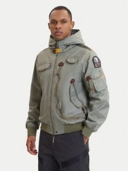 Parajumpers Kurtka przejściowa Gobi 26SMPMJKMA01 Zielony Regular Fit. Zielone kurtki męskie Parajumpers, m, bez wzorów, z syntetyku, bez kaptura. Za 2,269.00 zł.