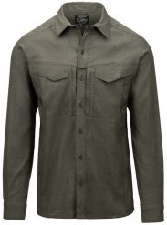 Helikon-Tex Koszula Defender Mk2 Pilgrim - Moss Green Denim. Zielone koszule męskie HELIKON-TEX, m, bez wzorów, z denimu, bez kołnierzyka, bez ramiączek. Za 257.96 zł.