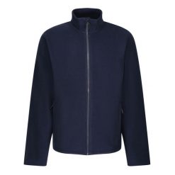 Męski Polar Z Suwakiem Honestly Made. Niebieskie kurtki sportowe męskie Regatta, na zimę, m, bez wzorów, z polaru, trekkingowe. Za 135.99 zł.