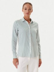 Tatuum Koszula Enmo 1 T2502.081 Zielony Regular Fit. Zielone bluzki damskie Tatuum, bez wzorów, z wiskozy, bez kołnierzyka, bez ramiączek. Za 139.99 zł.