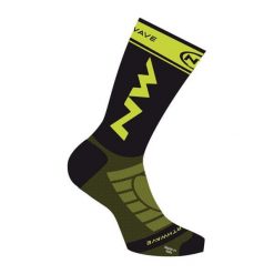 Northwave Extreme Light Pro Socks S Czarny/Żółty. Czarne skarpety męskie marki Northwave, bez wzorów, z tkaniny. Za 65.00 zł.