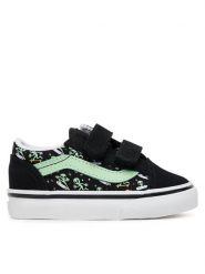 Vans Tenisówki Old Skool V VN000CTGYJ71 Czarny. Czarne buty sportowe chłopięce Vans, bez wzorów, z materiału, bez zapięcia, tenisowe. Za 149.99 zł.