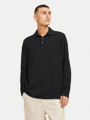 Jack & Jones Polo William 12269034 Czarny Regular Fit. Czarne koszulki polo męskie Jack & Jones, m, bez wzorów, z bawełny, bez ramiączek. Za 139.99 zł.