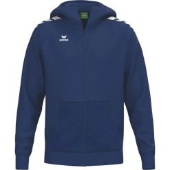 Bluza z kapturem Erima CMPT Wings. Niebieskie bluzy damskie Erima, m, bez wzorów, z bawełny, z kapturem. Za 325.99 zł.