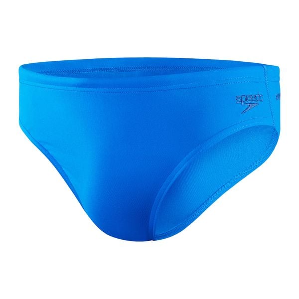 Kąpielówki Speedo Eco+ 7 cm. Niebieskie kąpielówki męskie Speedo, l, bez wzorów, z materiału, na fitness i siłownię. Za 118.99 zł.