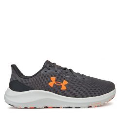 Buty do biegania Under Armour. Szare buty sportowe męskie Under Armour, bez zapięcia, do biegania. Za 189.99 zł.