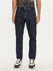 Karl Lagerfeld Jeans Jeansy 245D1107 Granatowy Tapered Fit. Niebieskie jeansy męskie Karl Lagerfeld Jeans. Za 299.99 zł.