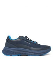 Tommy Hilfiger Sneakersy T3X9-35270-1844 S Granatowy. Niebieskie buty sportowe chłopięce Tommy Hilfiger, bez wzorów, z materiału, bez zapięcia. Za 439.99 zł.