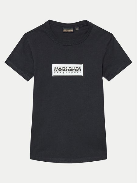 Napapijri T-Shirt S-Chamois NP0A4HYL M Czarny Regular Fit. Czarne t-shirty dla chłopców Napapijri, bez wzorów, z bawełny, bez ramiączek. Za 59.99 zł.