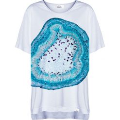 Colour Pleasure Koszulka damska CP-033 288 biało-niebieska r. uniwersalny. T-shirty damskie Colour Pleasure. Za 76.57 zł.