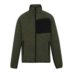 Bluza Męska Salzance Fleece Top. Zielone bluzy męskie Regatta, na zimę, m, bez wzorów, bez kaptura. Za 112.99 zł.