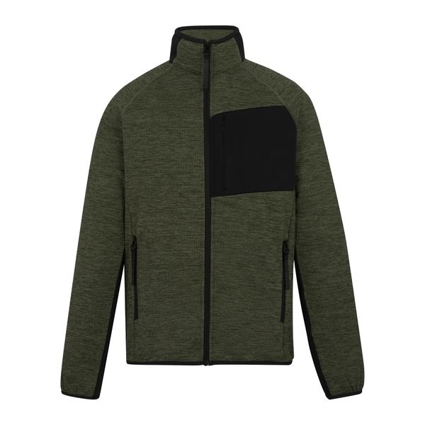 Bluza Męska Salzance Fleece Top. Zielone bluzy męskie Regatta, na zimę, m, bez wzorów, z dzianiny, bez kaptura. Za 111.99 zł.