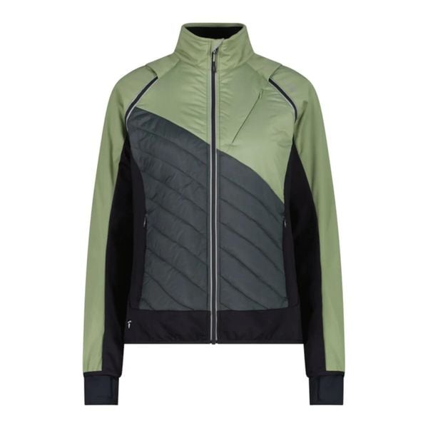 Bluza sportowa damska CMP 30A2276E624GREENTEA. Brązowe bluzy damskie CMP, bez wzorów, z materiału, z kapturem, do piłki nożnej. Za 499.99 zł.