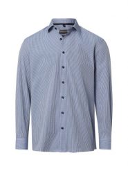 Finshley & Harding koszula biznesowa - Easy Care Mężczyźni Modern Fit Bawełna niebieski, 44. Niebieskie koszule męskie Finshley & Harding, m, bez wzorów, z bawełny, biznesowe, bez kołnierzyka, bez ramiączek. Za 99.95 zł.