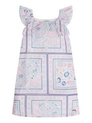 Guess Sukienka codzienna J3GK34 WFBB0 Kolorowy Regular Fit. Sukienki dla dziewczynek Guess, z aplikacjami, z bawełny, bez ramiączek. Za 169.99 zł.