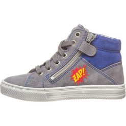 Skórzane sneakersy w kolorze szaro-niebieskim. Trampki i tenisówki chłopięce Richter. W wyprzedaży za 172.95 zł.