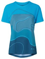 T-Shirt Women's Moab T-Shirt VI. Niebieskie t-shirty damskie Vaude, s, bez wzorów, bez kołnierzyka. Za 298.85 zł.