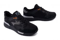 RIEKER TEX U1403-01 black, półbuty męskie. Czarne półbuty na co dzień męskie Rieker, bez zapięcia. Za 439.90 zł.