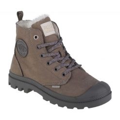 Buty Palladium Pampa Hi Zip Wl 95982-055-M szare. Szare obuwie sportowe damskie bez wzorów, z gumy. Za 708.92 zł.