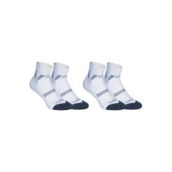 SKARPETY 2 PARY LOW 500 JUNIOR. Skarpety damskie marki TARMAK. Za 29.99 zł.