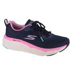 Buty do biegania damskie, Skechers Max Cushioning Elite. Niebieskie obuwie sportowe damskie Skechers, bez wzorów, do biegania. Za 219.99 zł.