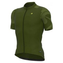 Koszulka rowerowa męska Alé Cycling R-EV1 Artika. Zielone buty sportowe męskie ALÉ CYCLING, l, bez wzorów, bez kołnierzyka, bez ramiączek, rowerowe. W wyprzedaży za 432.55 zł.