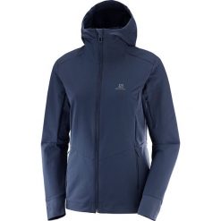Kurtka funkcyjna "Rngr" w kolorze granatowym. Niebieskie kurtki damskie Salomon, xs, bez wzorów, bez kaptura. W wyprzedaży za 351.95 zł.
