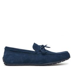 Mokasyny GINO ROSSI. Niebieskie mokasyny męskie Gino Rossi. Za 199.99 zł.