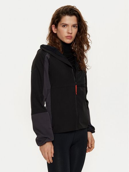 4F Kurtka przejściowa 4FWAW24TTJAF688 Czarny Regular Fit. Czarne kurtki damskie 4f, l, bez wzorów, z syntetyku, bez kaptura, outdoorowe. Za 349.99 zł.