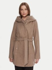 Vero Moda Płaszcz przejściowy Popliva 10310779 Beżowy Regular Fit. Brązowe płaszcze damskie Vero Moda, xl, bez wzorów, z syntetyku, bez kaptura. Za 379.99 zł.