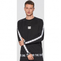 Bluza z filmowym motywem - Czarny. Czarne bluzy męskie Cropp. Za 99.99 zł.