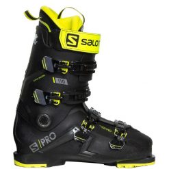 Używane buty narciarskie - SALOMON S Pro 110, 46 cm, Stan dobry. Obuwie sportowe damskie Salomon, bez wzorów, narciarskie. Za 570.00 zł.