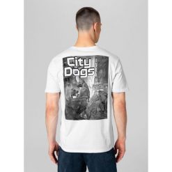Koszulka męska Pitbull City Of Dogs. Czarne buty sportowe męskie PITBULL, m, bez wzorów, bez kołnierzyka, bez ramiączek, trekkingowe. Za 89.99 zł.