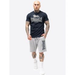 Zestaw t-shirt i szorty Lonsdale Mair. Białe szorty męskie Lonsdale, m, bez wzorów, z bawełny, bez kołnierzyka. Za 243.50 zł.
