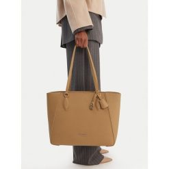 Torebka GINO ROSSI. Brązowe torebki do ręki damskie Gino Rossi, bez wzorów, bez dodatków. Za 229.99 zł.