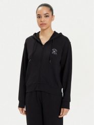 Emporio Armani Underwear Bluza 164838 4R276 00020 Czarny Relaxed Fit. Czarne bluzy damskie Emporio Armani Underwear, s, bez wzorów, z syntetyku, bez kaptura. Za 389.99 zł.