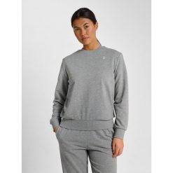 Bluza damska Hummel Pulse. Szare bluzy damskie Hummel, na zimę, bez wzorów, sportowe, bez kołnierzyka, bez ramiączek, bez kaptura. Za 187.00 zł.