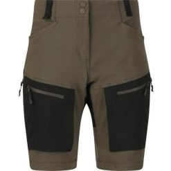 Damskie spodenki turystyczne Whistler Kodiak. Czarne szorty sportowe damskie Whistler, bez wzorów, sportowe, trekkingowe. Za 367.50 zł.