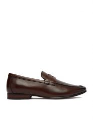 GINO ROSSI Loafersy EO-BENITO-02 126AM Brązowy. Brązowe mokasyny męskie Gino Rossi, ze skóry. Za 389.99 zł.