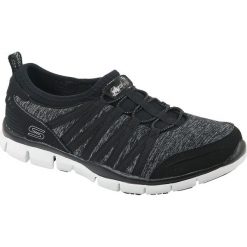 Skechers Gratis 22602-BKW. Obuwie sportowe damskie marki Skechers. W wyprzedaży za 129.99 zł.