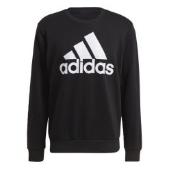 Bluza męska adidas Essentials Sweatshirt. Białe buty sportowe męskie Adidas, bez zapięcia, na fitness i siłownię. Za 184.00 zł.