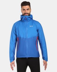Męska kurtka typu hardshell Kilpi HURRICANE-M. Niebieskie kurtki męskie Kilpi, na zimę, l, bez wzorów, z hardshellu, klasyczne, z kapturem. Za 731.89 zł.