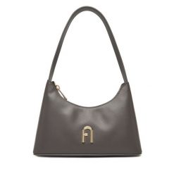Torebka Furla. Szare torebki do ręki damskie Furla, bez wzorów, klasyczne, bez dodatków. Za 1,269.00 zł.