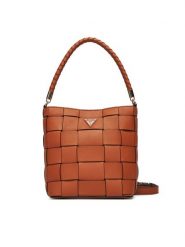 Guess Torebka Maylee HWWG96 61030 Brązowy. Brązowe torebki do ręki damskie Guess, z aplikacjami, ze skóry, bez dodatków. Za 469.99 zł.