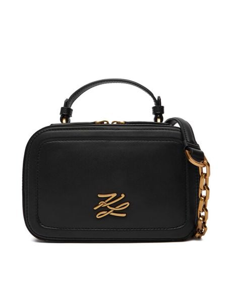 KARL LAGERFELD Torebka B1W30269 Czarny. Czarne torebki do ręki damskie KARL LAGERFELD, bez wzorów, bez dodatków. Za 1,419.00 zł.