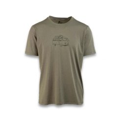 T-Shirt Ande New Van Dorośli. Szare t-shirty męskie ANDE, s, bez wzorów, z materiału, klasyczne, bez kołnierzyka. Za 173.99 zł.