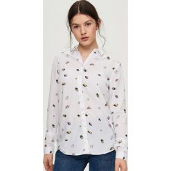Wzorzysta koszula - Żółty. Żółte koszule damskie Sinsay. Za 39.99 zł.