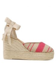 Manebi Espadryle Wedge Espadrilles G 4.5 Wv Beżowy. Brązowe sandały damskie Manebi, bez wzorów, z materiału, bez obcasa, bez zapięcia. Za 939.99 zł.